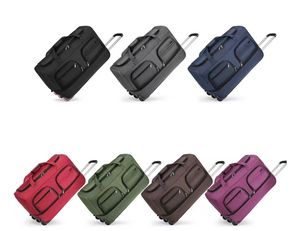 <span class=keywords><strong>M</strong></span> katlanabilir haddeleme silindir çanta büyük kapasiteli arabası çantası çift katlı arabası seyahat çantası ile tekerlekler - Product Image 4