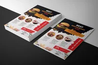 Service d'Impression Papier Personnalisé Haute Qualité, Brochures A5 A4, Flyers Menus Restaurant Plats à Emporter
