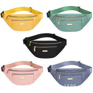 Bolso de Cintura para Mujer Savion, Color Rosa, Resistente al Agua, con Cierre de Cremallera Multicapa, para Uso Diario, Primavera 2025 - Product Image 2