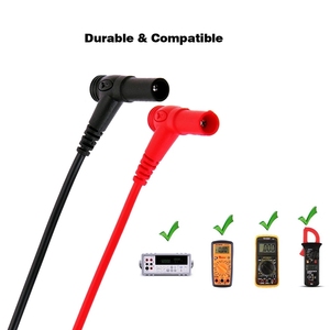 1000V 20A 10A ユニバーサルデジタルマルチメータープローブテストリード、フィーラーワイヤーケーブルペンチップ用 - Product Image 3