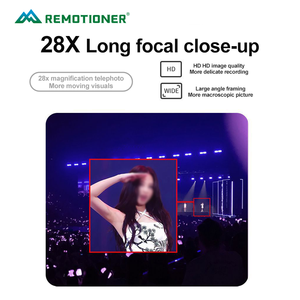 18x/28x/64x4K HD صور الهاتف المقربة تلسكوب خارجي أحادي العين مع محول الهاتف الذكي - Product Image 5