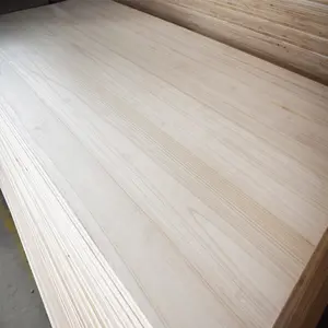 थोक मूल्य ठोस लकड़ी बोर्ड द्वारा Paulownia लकड़ी