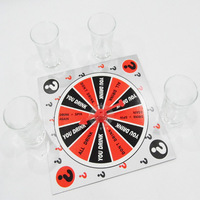 Mini jeu de société avec verres à boire pour adulte