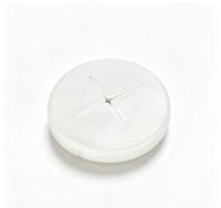 Anneau de protection double face en caoutchouc blanc, anti-poussière, à clipser, pour panneau électrique, pour câble et trou de passage.