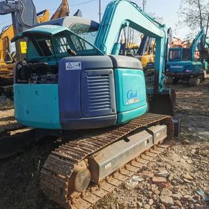 Excavatrice sur chenilles d'occasion Kobelco Sk70, 7 tonnes, mini, marque japonaise, d'occasion, Kobelco SK70sr, pelle à vendre - Product Image 2