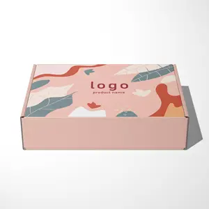 Custom Gift Packaging Shipping Corrugated Carton Mailer Mailing Packaging Cardboard Box For Jewelry