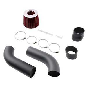 Kit de Admisión de Aire Frío de Alto Rendimiento con Filtro, Estilo Negro y Rojo para BMW Serie 3 323 325 328 330 I6 AIM022-RD-BK de 1999-2005 - Product Image 2