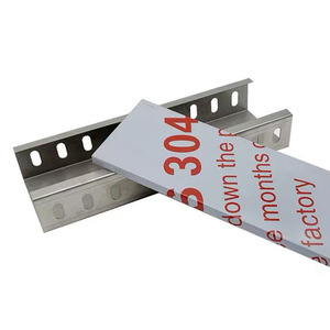 工業用ステンレス鋼304穴あきケーブルトランキングトレイ屋内/屋外用200x100mm付属ケーブルトレイダクト付き - Product Image 2