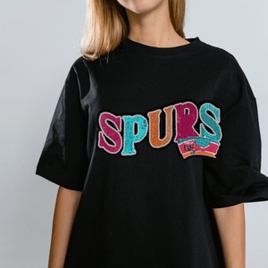 Logotipo del Equipo <span class=keywords><strong>de</strong></span> Baloncesto SAN ANTONIO, Diseño <span class=keywords><strong>de</strong></span> Transferencia Térmica con Pedrería Brillante para Camisetas <span class=keywords><strong>de</strong></span> Hombre - Product Image 2