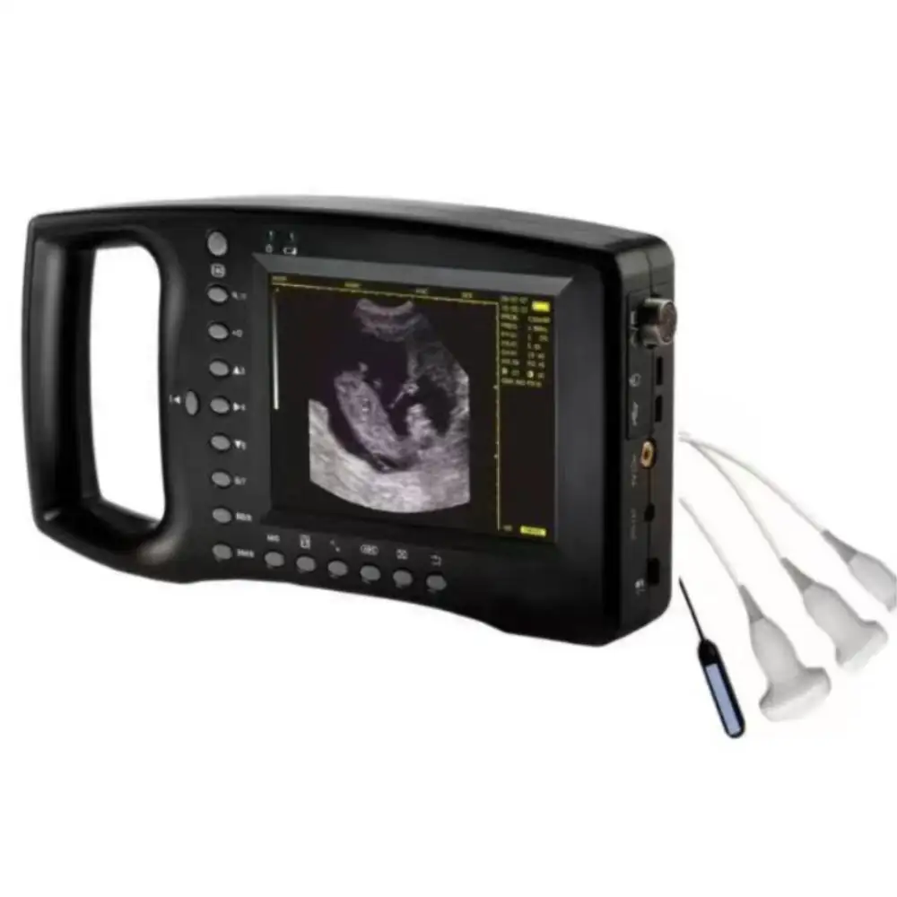 Mesin pemindai ultrasound dokter hewan kuda sapi portabel, mesin ultrasound mini untuk dokter hewan