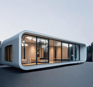 บ้านแคปซูลสำเร็จรูปแบบโมดูลาร์รักษ์โลกสำหรับบาร์กลางแจ้ง - Product Image 1