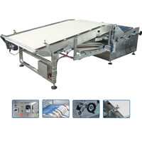 Machine à empiler automatique haute capacité trieuse de biscuits snacks