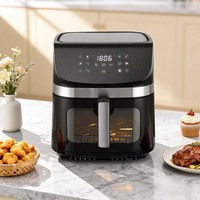 Friteuse à air numérique électrique moderne sans huile de 2400 W, haute qualité, capacité 9L, modèle le plus vendu du fabricant