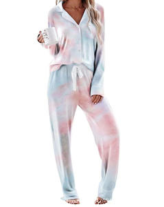 Chicever 2021 — pyjama Sexy pour la saint-valentin, cravate, manches longues, ensemble salon, taille, vêtements de nuit pour femmes - Product Image 3