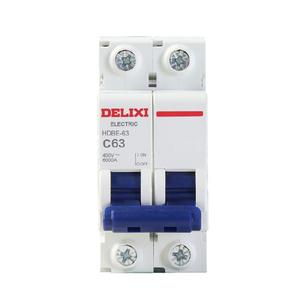 Interruptores de Circuito de Aire Domésticos Monofásicos Delixi HDBE 220V, Interruptores de Circuito Miniatura 1P 2P 3P 4P - Product Image 1
