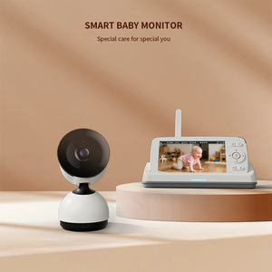 Cámara Inteligente de 5 Pulgadas, 1080P HD <span class=keywords><strong>WiFi</strong></span>, Visión Nocturna, Cámara IP con Seguimiento IA, Monitor de Seguridad para Bebés, Cámara <span class=keywords><strong>WiFi</strong></span> de Red, Monitor para Bebés - Product Image 5