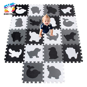 <span class=keywords><strong>Tapis</strong></span> de jeu en <span class=keywords><strong>mousse</strong></span> EVA souple avec silhouette d'animaux <span class=keywords><strong>noir</strong></span> <span class=keywords><strong>et</strong></span> <span class=keywords><strong>blanc</strong></span>, ensemble de <span class=keywords><strong>tapis</strong></span> de <span class=keywords><strong>puzzle</strong></span> pour enfants, pour le suivi visuel <span class=keywords><strong>et</strong></span> la reconnaissance des animaux, 3-10 ans - Product Image 1
