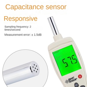 Высокоточный измеритель уровня звука, шумомер, децибелметр AS824 - Product Image 2