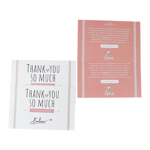 Berserk Festive Glossy Printed <b>Thank</b> <b>You</b> <b>Cards</b> Kraft Paper Art Paper <b>for</b> Holiday Celebration Designs <b>Business</b> Gifts Party Favors - Product Image 6