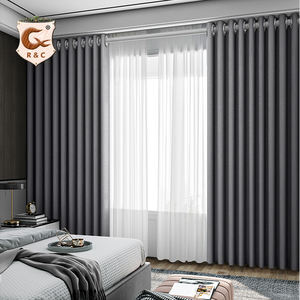 للبيع بالجملة ستائر نوافذ مخصصة معتمة لتقليل الضوضاء لغرفة المعيشة - Product Image 4