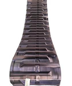 Cadena de Goma Agrícola (350*90, 400*90, 450*90) para Cosechadora Kubota AR90/AR98, Cadena de Goma para Tractor D550*90P*56 - Product Image 1