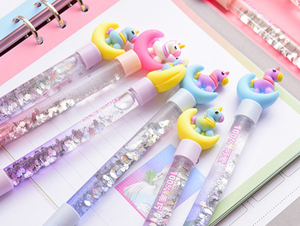 Stylo gel Kawaii JPS ODM, couleur rose - Product Image 4