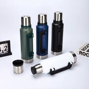 1L 1.4L 1.9L Vacuum Insulated Stainless Steel <b>Water</b> <b>Bottle</b> Thermal Flask for Outdoor Sports <b>Camping</b> Hiking Travel - Product Image 5