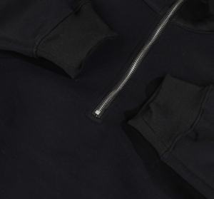 Sudadera Deportiva de Moda con Cierre de 1/4, 100% Algodón, Sudadera para Hombre con Logotipo Bordado - Product Image 5