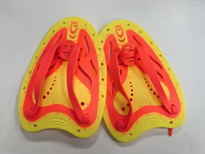 xinyixuan Juego de Aletas de Natación para Niños, Aletas de Mano Ajustables para Entrenamiento Acuático, Accesorios de Práctica de Natación para Piscina y Playa - Product Image 4