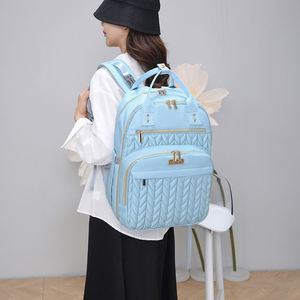 Custom Your Logo Mommy <b>Backpacks</b> Lightweight Baby Diaper Bag Waterproof Maternity Bags - Product Image 4