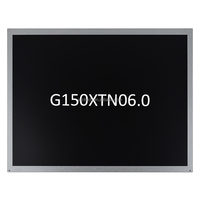 AUO G150XTN06.0/G150XTN06.2/G150XTN06.4/G150XTN06.8 15 inci XGA 1024x768 Panel LCM TFT Industri TN Biasanya Putih Anti-Silau 3H