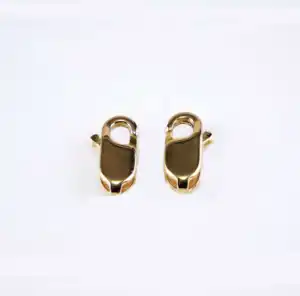 Hot Sale Factory Gold Plated Brass Lobster Clasp Jewelry Clasps For Jewelry Making