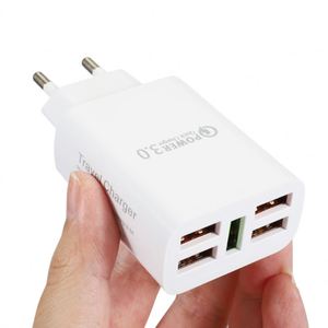 Chargeur rapide multi-ports 5USB pour voyage, compatible avec plusieurs ports EU US UK - Product Image 3