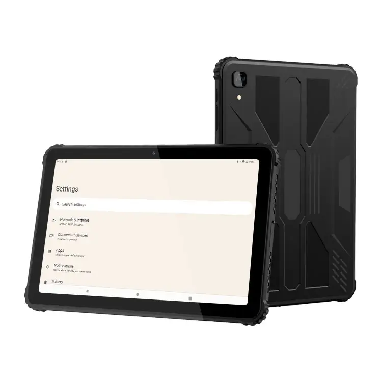 Android 12 endüstriyel sağlam 4G Tablet ile 2.4G + 5G Wifi Tablet PC 10 inç 8GB + 128GB OEM 10000mah USB tip C 3g 128gb 8GB Lte