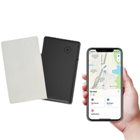 MFi certifié Apple Find My Smart Air Tag Card Finder Ultra-mince étanche GPS Tracker 4G pour animaux de compagnie Système de positionnement mondial