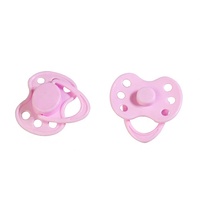 Accessoires pour poupées de simulation : Jouet doux fait main, bouche de jeu en caoutchouc à ventouse, tétine magnétique à adsorption décorative