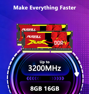PUSKILL แล็ปท็อปแรมเดิม DDR4 RAM 260 พิน SODIMM 32GB 3200MHz 1.2V โมดูลหน่วยความจำสำหรับเปลี่ยนหน่วยความจำ - Product Image 1