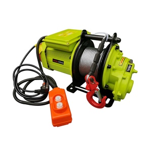 <strong>220v</strong> Mini Small Remote Control Portable 400kg Wire Rope <strong>Electric</strong> Hoist With Wireless Remote Fast 30m/min <strong>Winch</strong> - Product Image 1