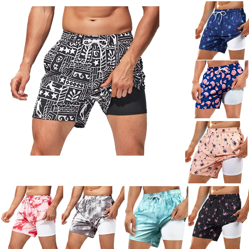 2024 Boards horts Beach Shorts Herren Badehose Vintage Streetwear Boards horts Hot Shorts Beach Surf Tragen Sie umwelt freundlich