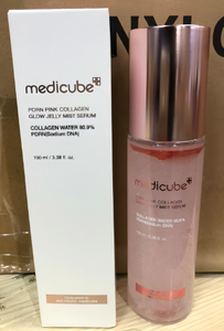 Siero in gel spray Medicube Pink Collagen Glow a doppia texture con niacinamide, glutatione e ceramidi - Product Image 6
