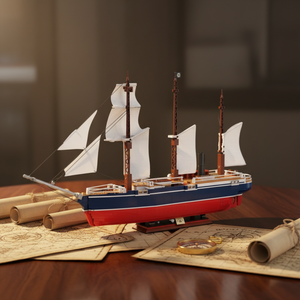 1687 pièces Blocs de construction Modèle de bateau à vapeur Endurance Jouet éducatif en ABS Cadeau Endurance 8+ - Product Image 5