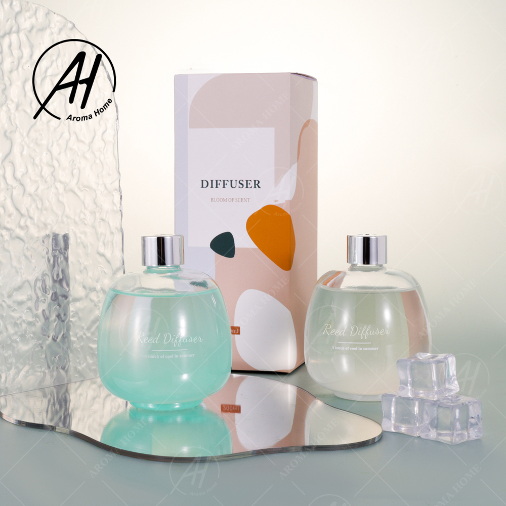 بارد الصيف فقاعة الزجاج زجاجة الشظية غطاء الألياف عصا ريد الناشر مجموعات الزيت العطري 4