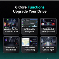 Écran radio 2DIN de 12,1 pouces pour Ford Expedition 2018-2021, Android Auto sans fil, CarPlay, écran tactile, BT5.0