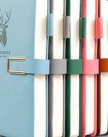Carnet de notes A5 à couverture rigide personnalisable avec logo, impression UV, couverture en cuir, bloc-notes professionnel épais de haute qualité, cadeau idéal pour réunions