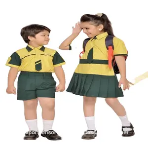 定制男女学生制服儿童套装设计小学制服中学制服套装