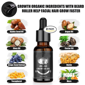 Set de Cuidado de Barba, Bálsamo y Aceite para Barba, Ingredientes Totalmente Naturales, Hidratante para Hombres - Product Image 4