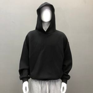 Sudadera Personalizada de 500 Gsm para Hombre Holgada con Corte Boxy de Alto Gramaje y Estampado en Relieve, Estilo Urbano Oversize con Cremallera y Capucha para Hombre - Product Image 2