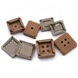 SMD socket PLCC32 PLCC44 PLCC52 SMD slot In-line IC base chip test socket SMD IC socket