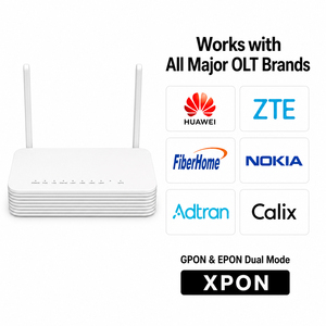 Second-hand dual-band WIFI5-frequency optical modems with 221N-2 antenna XPON 2.4&5G AC1200 ONU <b>Router</b> OMCI/TR069 FTTR/FTTX - Product Image 5