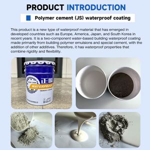 Enduit d'étanchéité polymère bi-composant JS pour carrelage, murs, toitures, sous-sols – Anti-fuite, haute résistance, écologique - Product Image 3